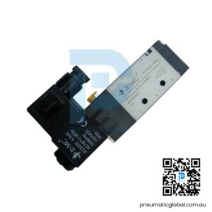 5/2-Way Normally Closed Solenoid Valve AC220V RV5221-08Q - 1/4" | EMC Model