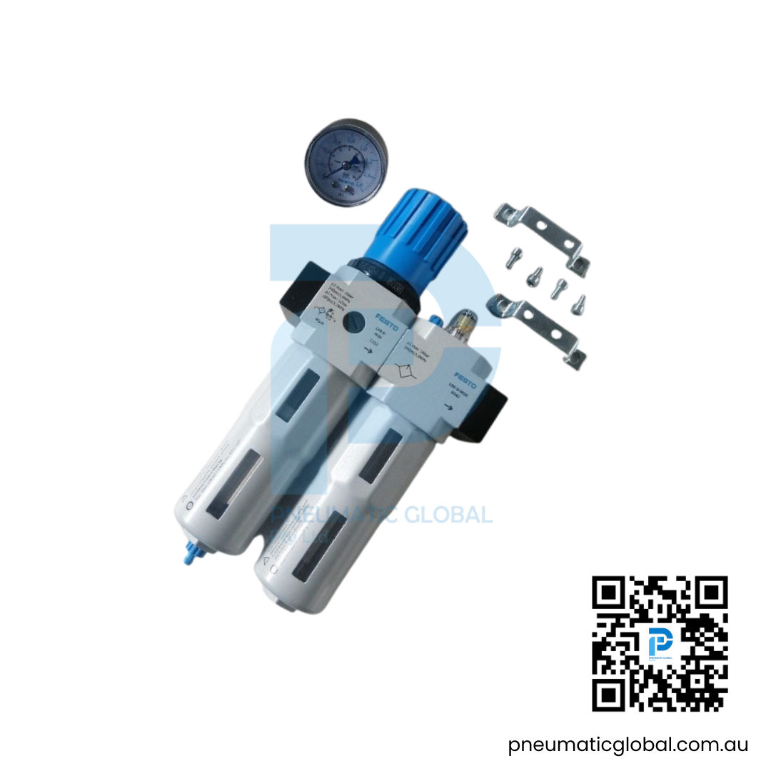FRC-1/2-D-O-MIDI Filter Regulator FESTO Model Pneumaticglobal.com.au