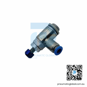 GRLA-1/4-QS-6-RS-D One-Way Speed Control Valve FESTO Model Pneumaticglobal.com.au