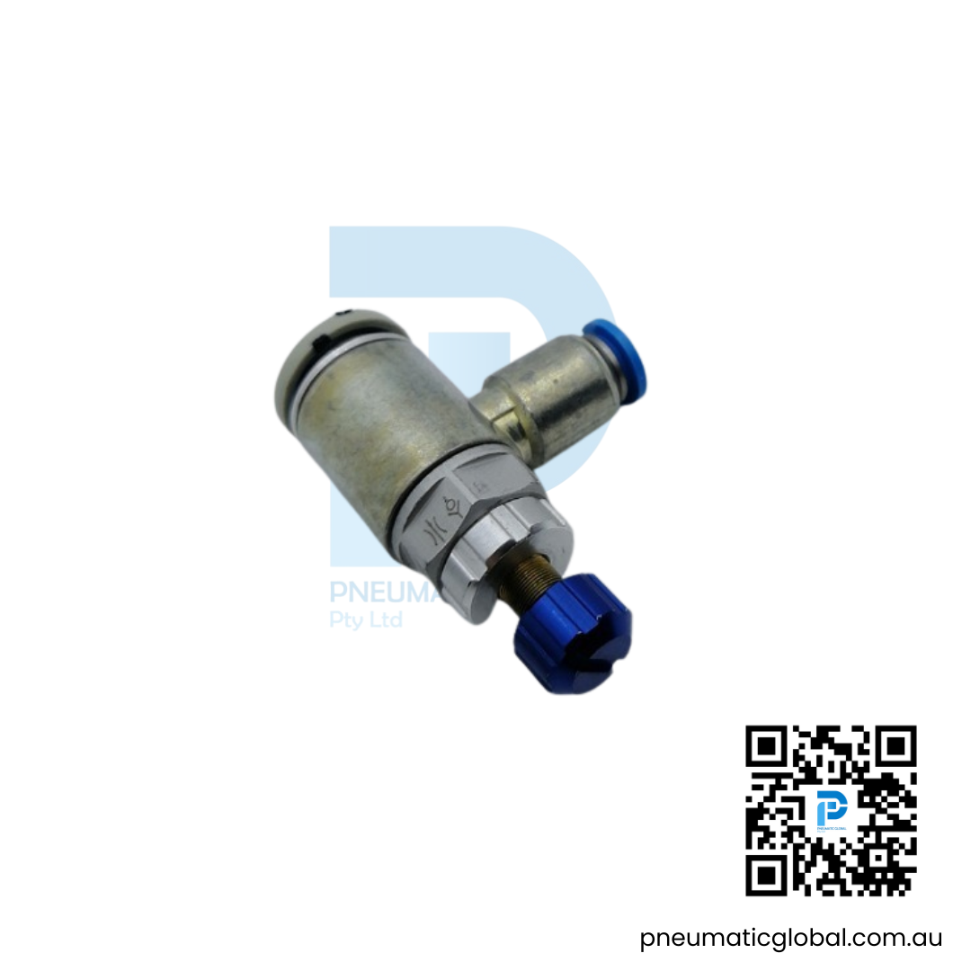 One-Way Speed Control Valve GRLA-1/4-QS-6-RS-D | FESTO Model - Image 2