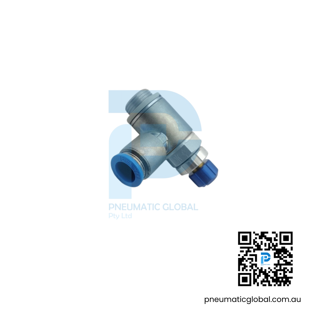 One-Way Speed Control Valve GRLA-3/8-QS-10-RS-D | FESTO Model - Image 4