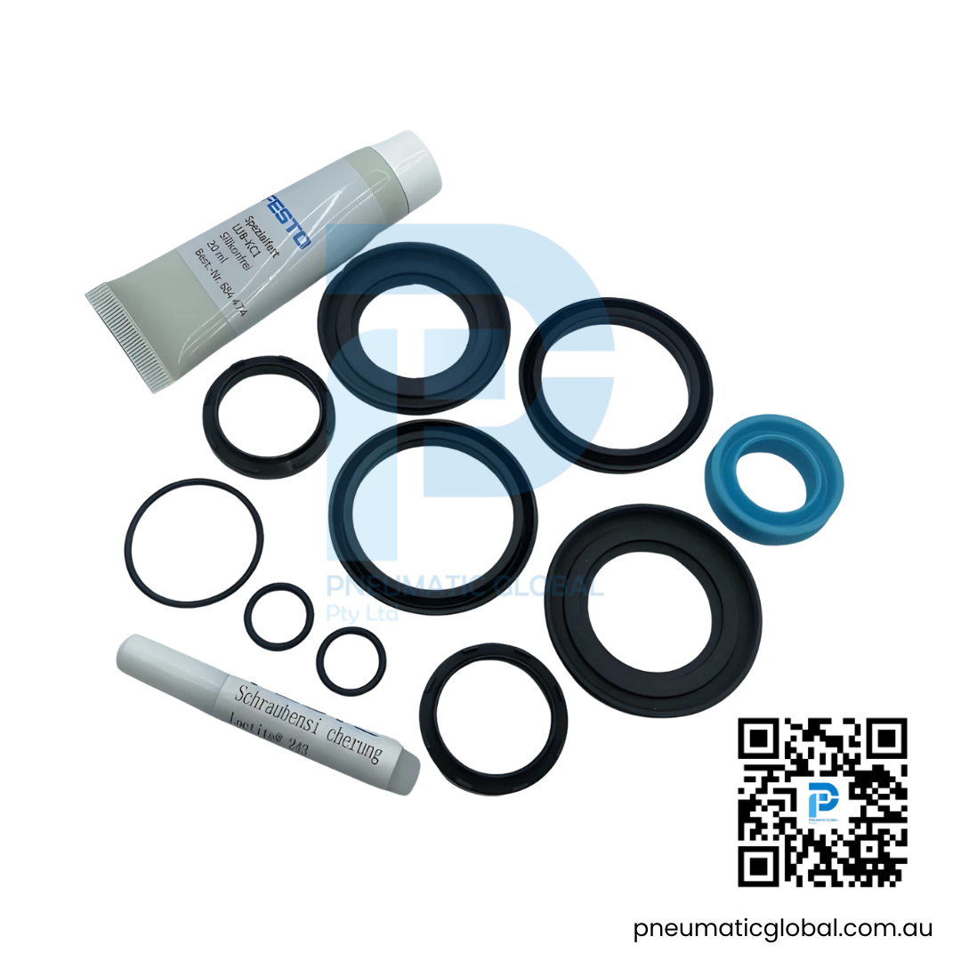 DNC-50-PPV-A Cylinder Seal Kit FESTO Model Pneumaticglobal.com.au