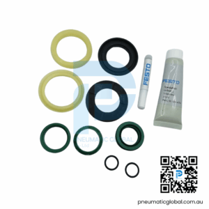 ADVU-50-A-P-A Seal Ring Repair Kit - Black FESTO Model Pneumatiglobal.com.au