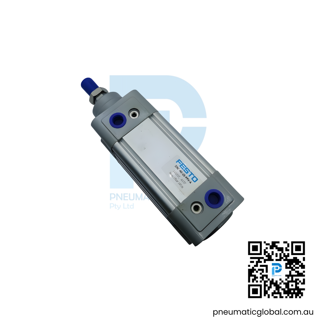 Double Acting Air Cylinder DNC-40-25-PPV-A FESTO Model Pneumaticglobal.com.au