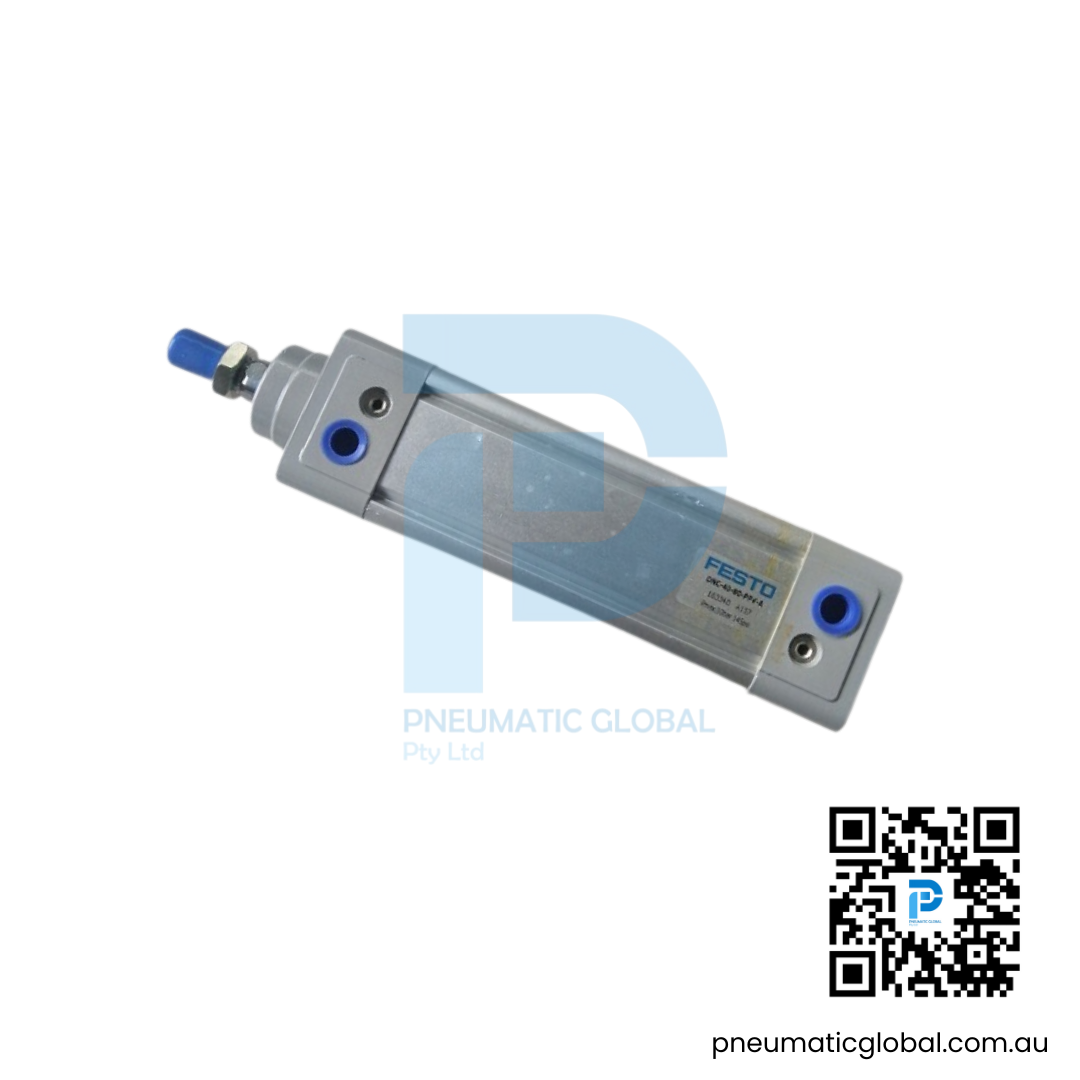 Double Acting Air Cylinder DNC-40-80-PPV-A FESTO Model Pneumaticglobal.com.au
