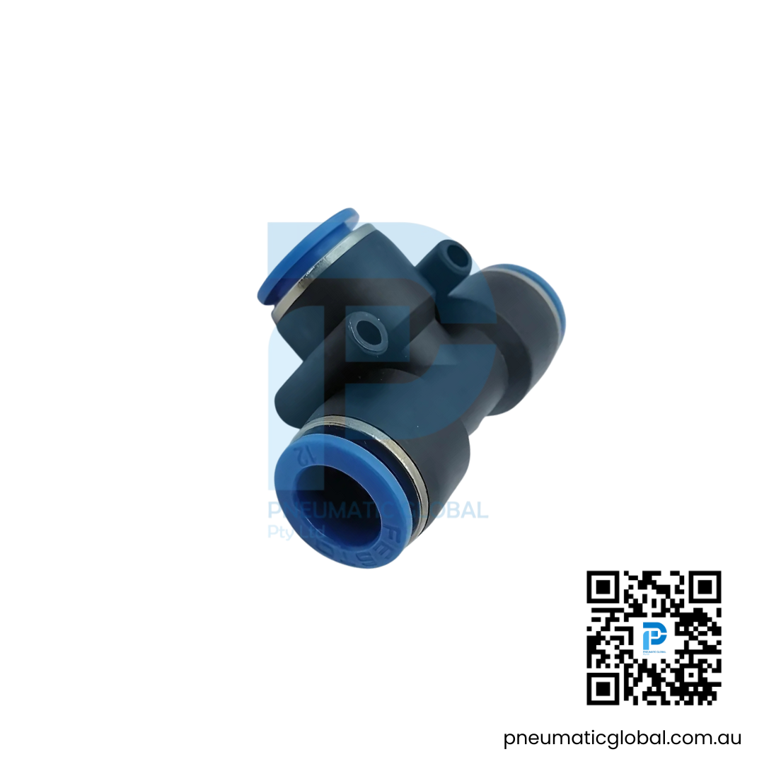 Push-In T-Connector QST-12 | FESTO Model - Image 3