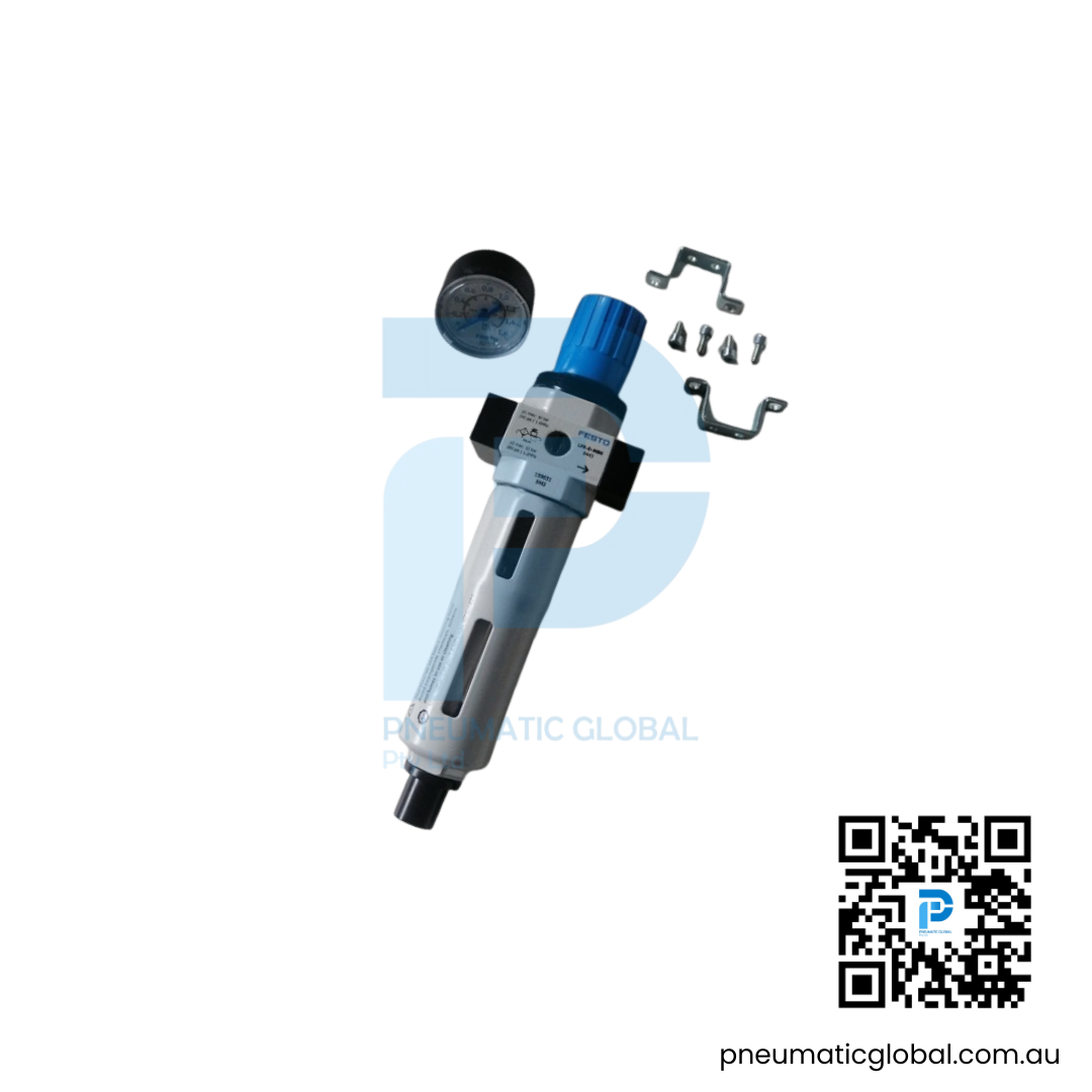 LFR-1/4-D-MINI Air Filter Regulator FESTO Model Pneumaticglobal.com.au
