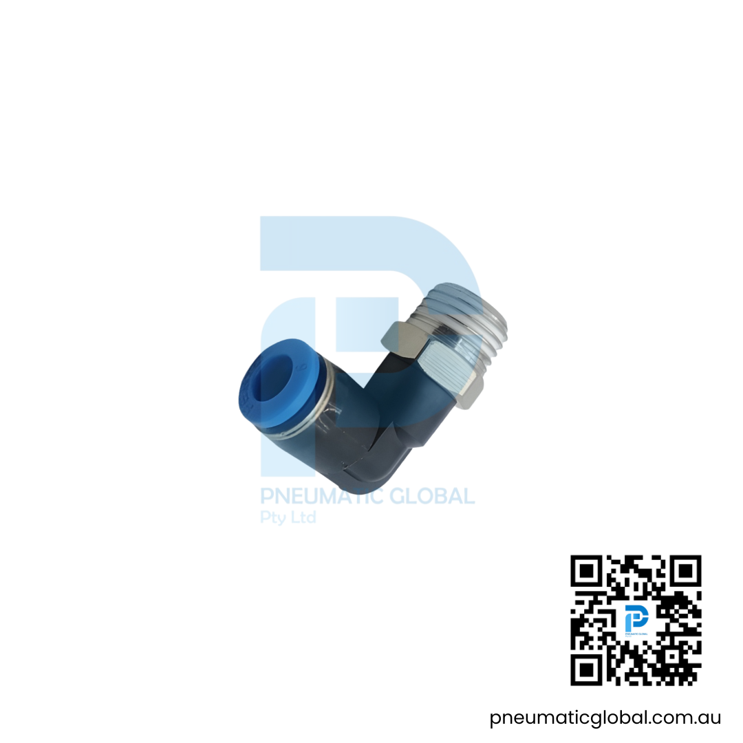 Push-In L-Connector QSL-1/4-6 | FESTO Model - Image 4