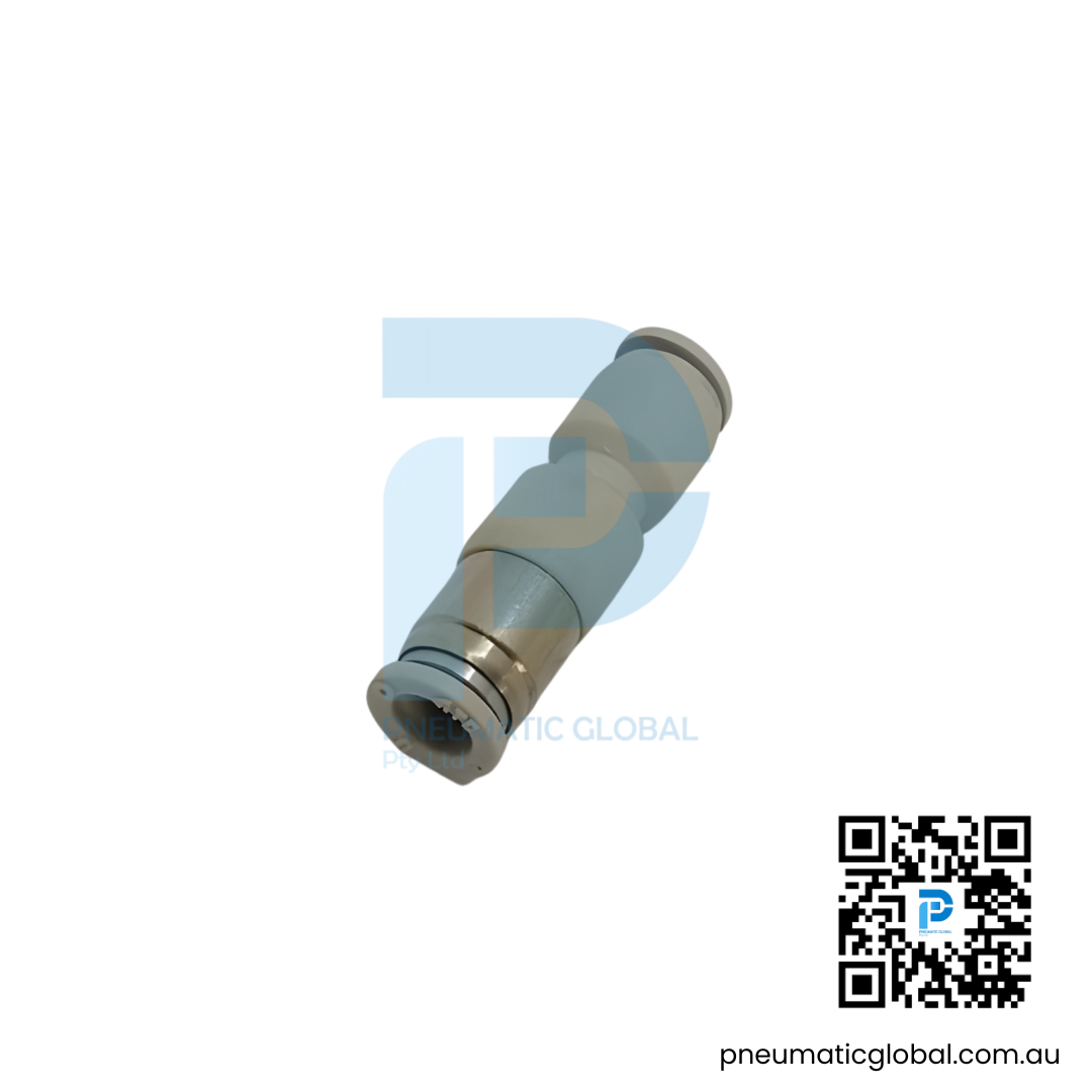 Self-Sealing Non-Return Connector APCVU-08 White Fitting - Image 2