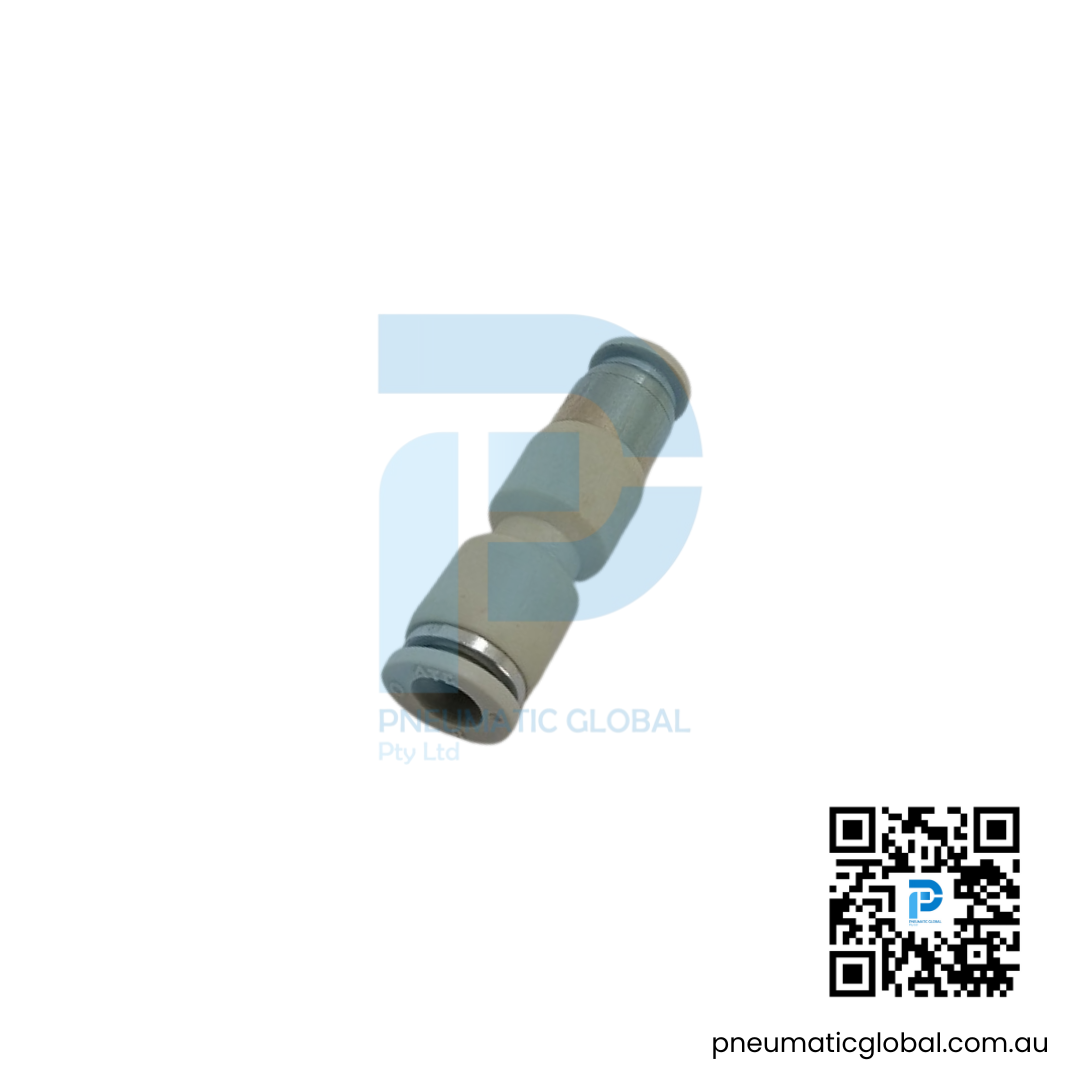 Self-Sealing Non-Return Connector APCVU-08 White Fitting - Image 3