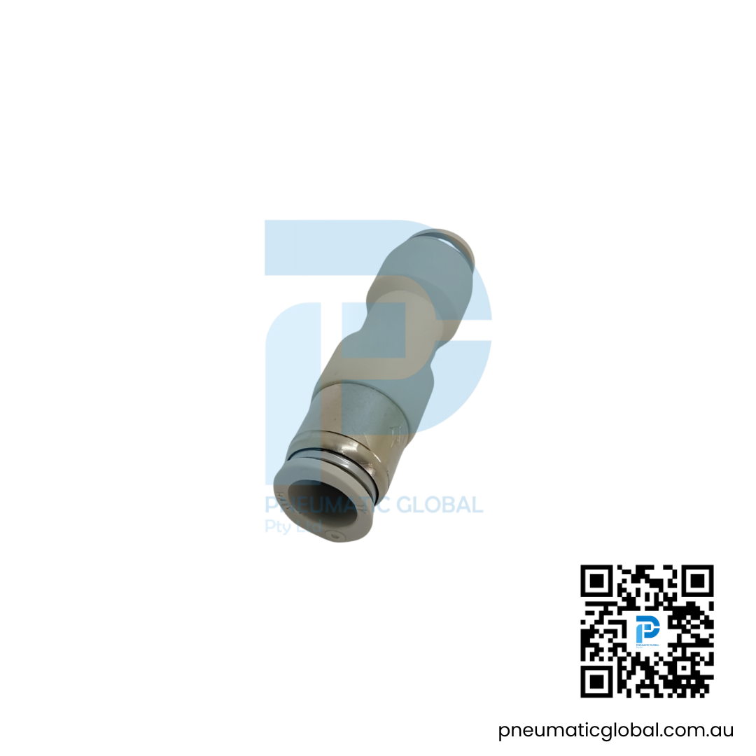 Self-Sealing Non-Return Connector APCVU-12 White Fitting - Image 2