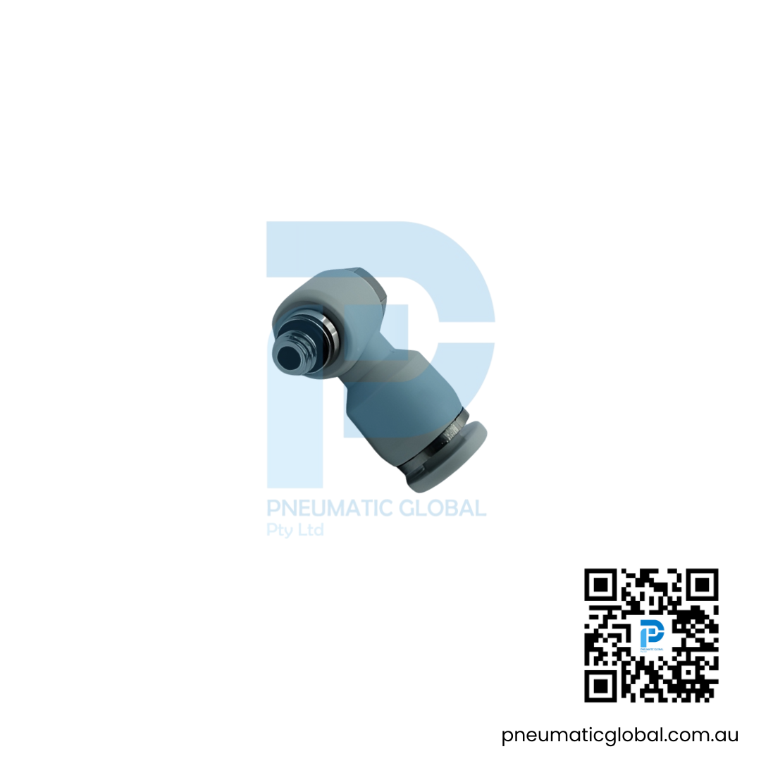 Universal Male Elbow Speed Controller APH04-M5 White Fitting - Image 4