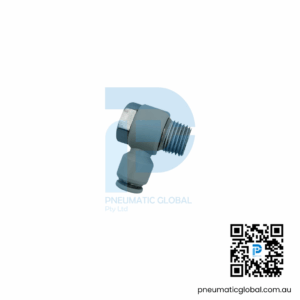 Universal Male Elbow Speed White Controller APH04-02 Pneumaticglobal.com.au