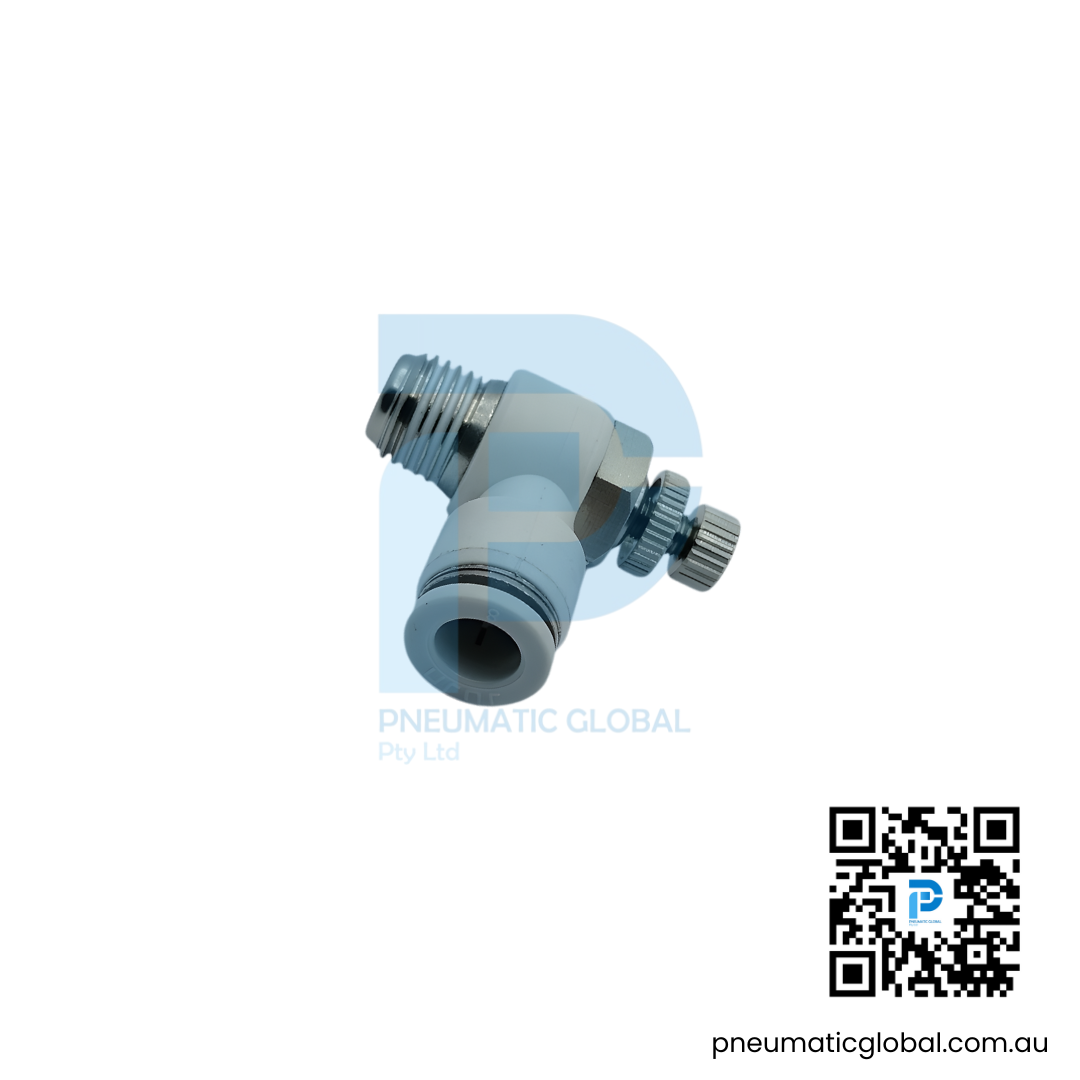 Push-In Speed Controller SL08-02 White Fitting - Image 3