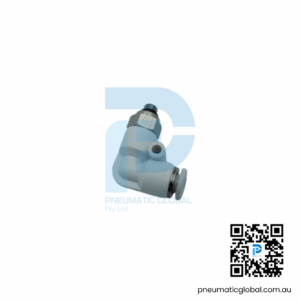 Male Elbow L-Type Two-Pass Push-in Connector PL04-M5 Pneumaticglobal.com.au