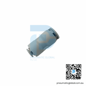 Reducer Straight White Connector PG12-08 Pneumaticglobal.com.au