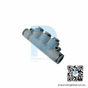 Reducer Triple Branch Push-In Union White Connector PKG10-06 Pneumaticglobal.com.au