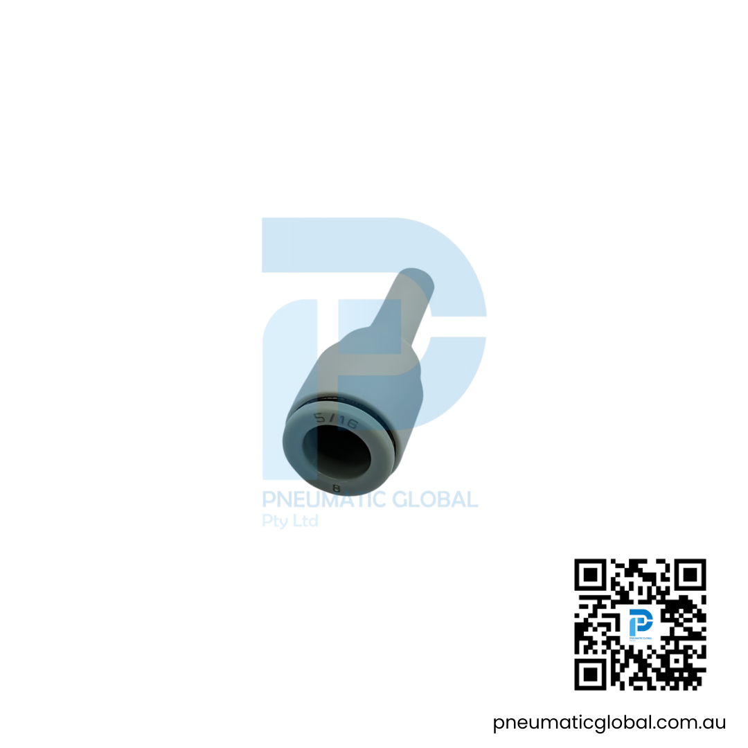 Push-In Reducing White Connector PGJ-08-06 White Fitting - Image 4