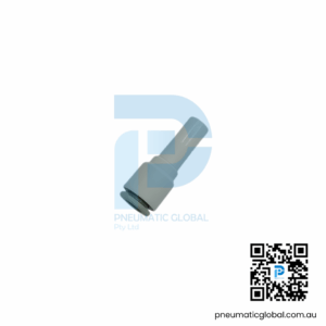 Push-In Reducing Connector PGJ-06-08 White Fitting Pneumaticglobal.com.au