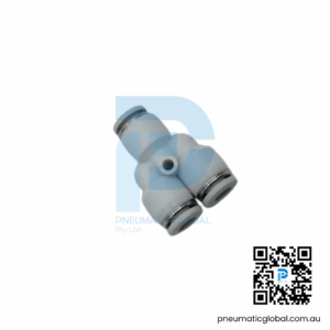 Push-In Y Connector - White PY-06 Pneumaticglobal.com.au