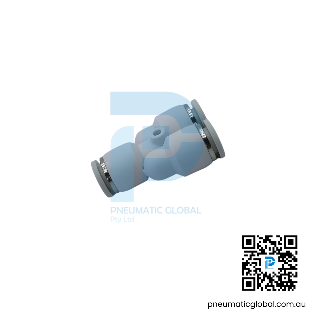 Push-In Y Connector PY-08 White Fitting - Image 4