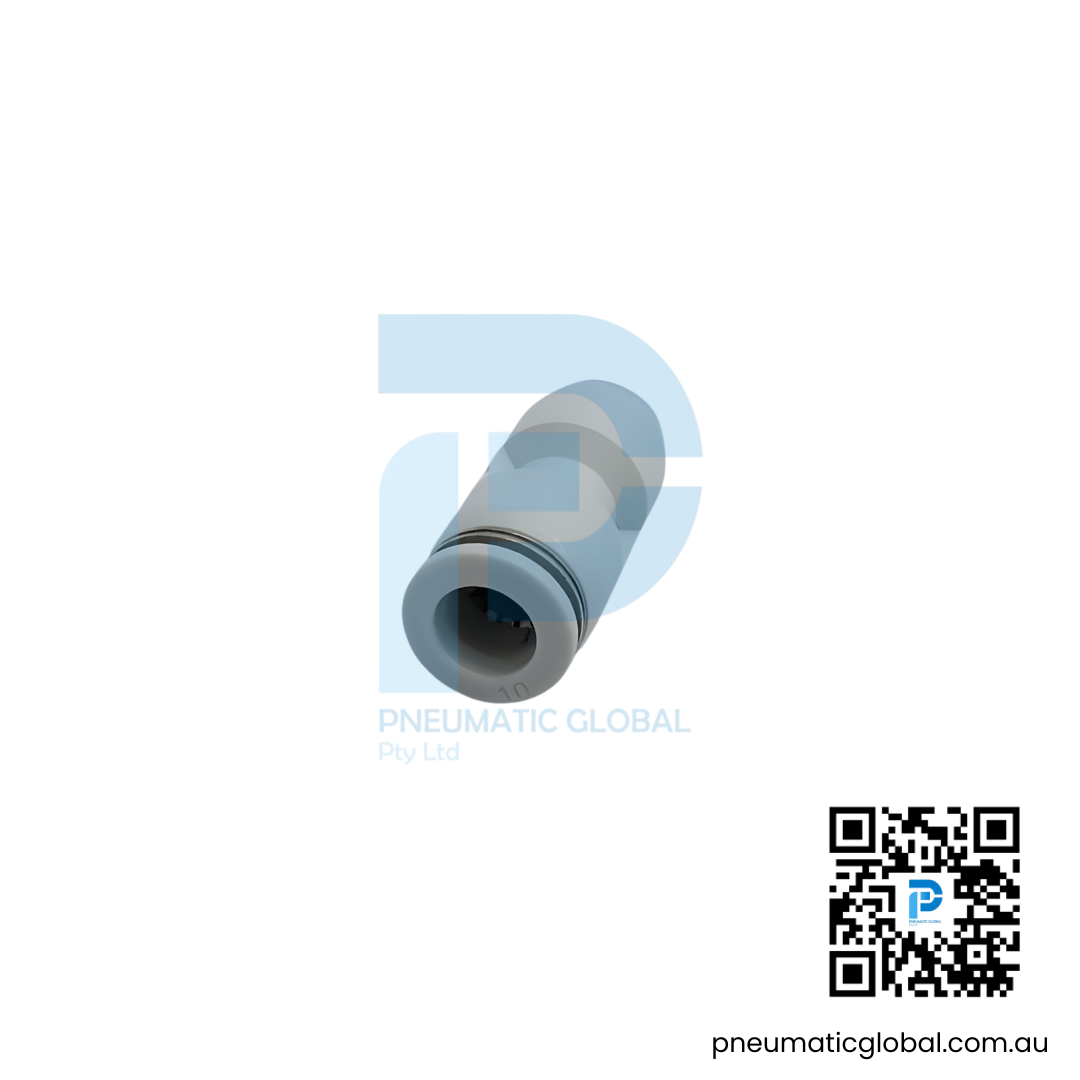 Reducer Straight Connector PG10-08 White Fitting - Image 4