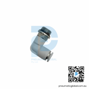 Push-In Male Elbow Connector PL06-G02 Pneumaticglobal.com.au