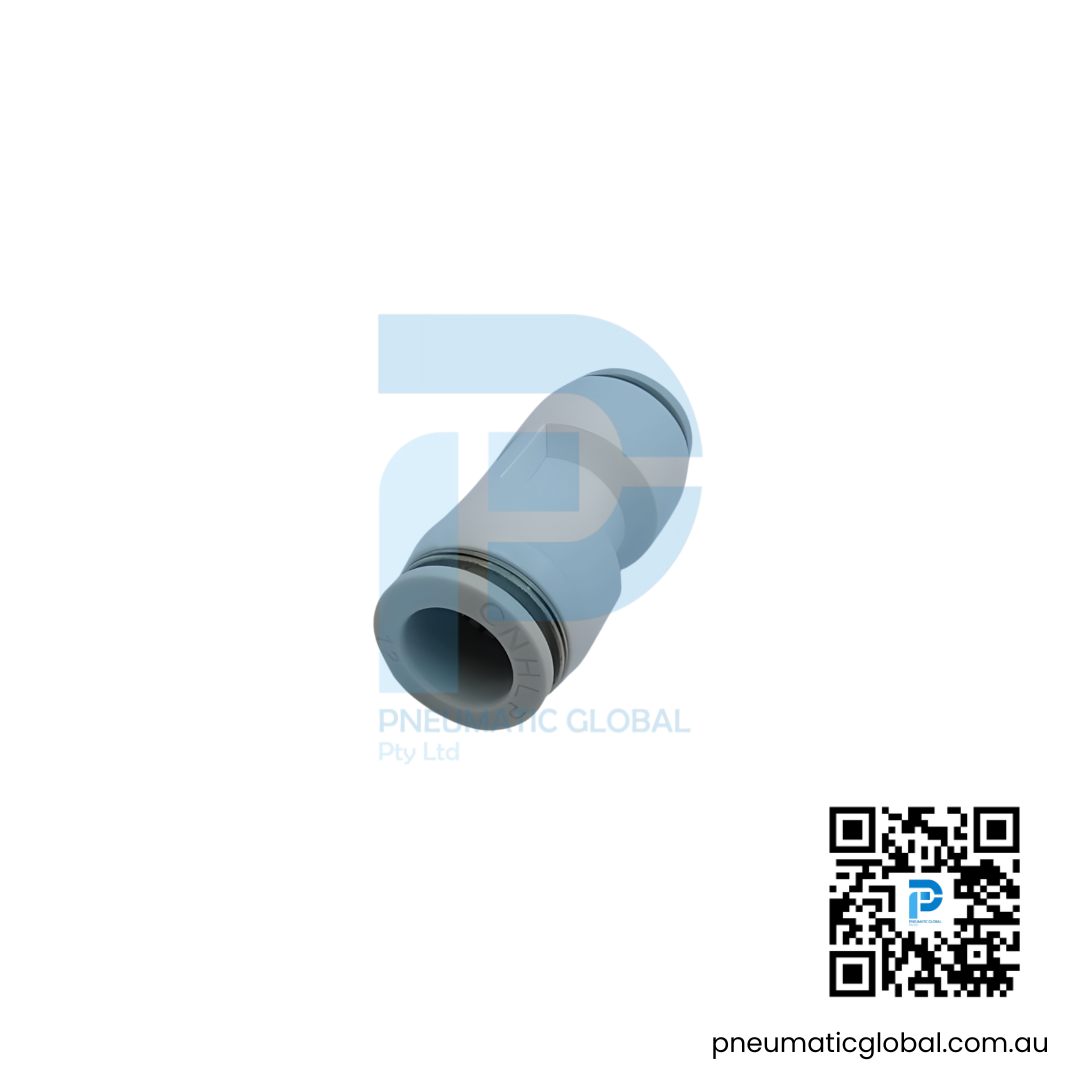 Reducer Straight Connector PG12-10 White Fitting - Image 3