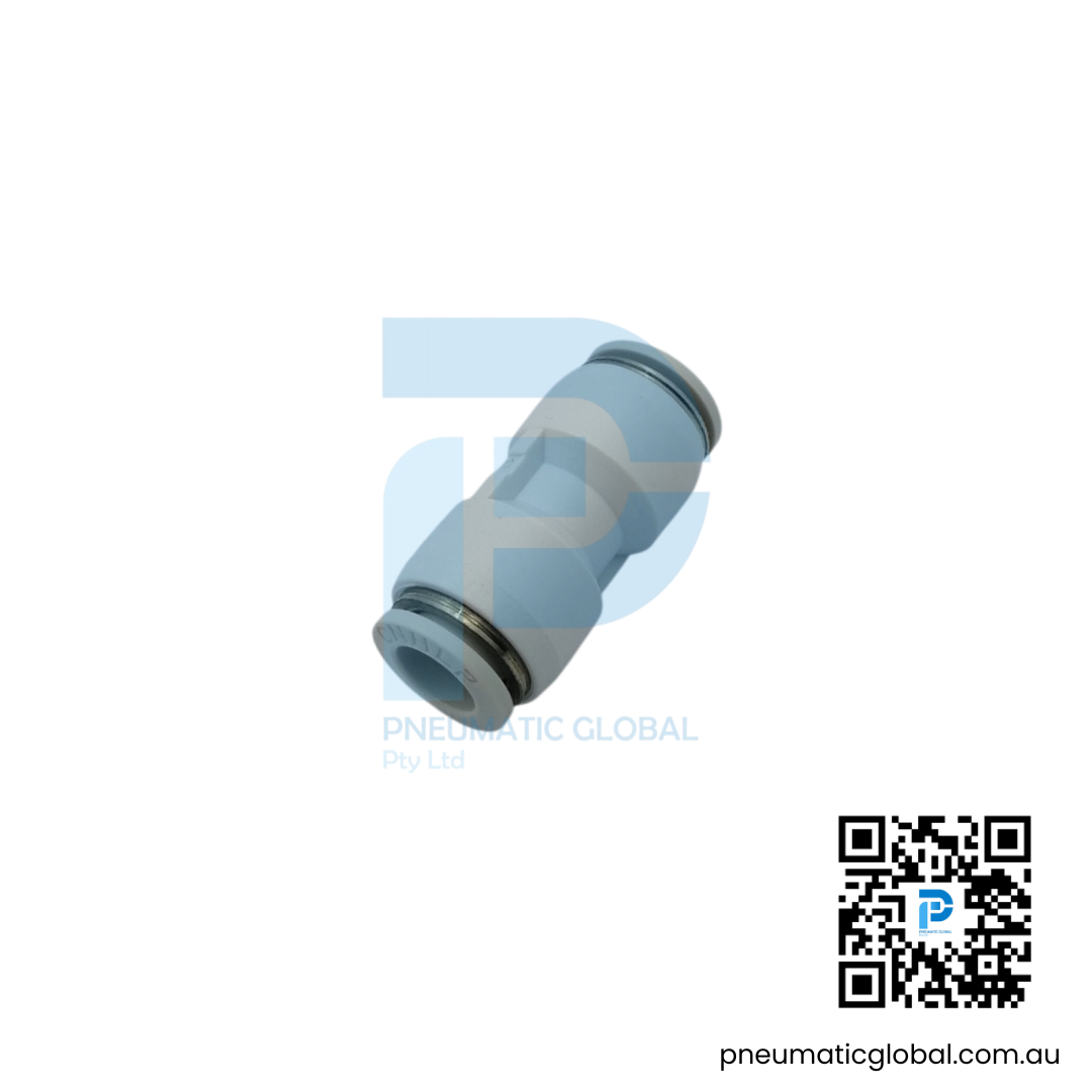 Reducer Straight Connector PG12-10 White Fitting - Image 2