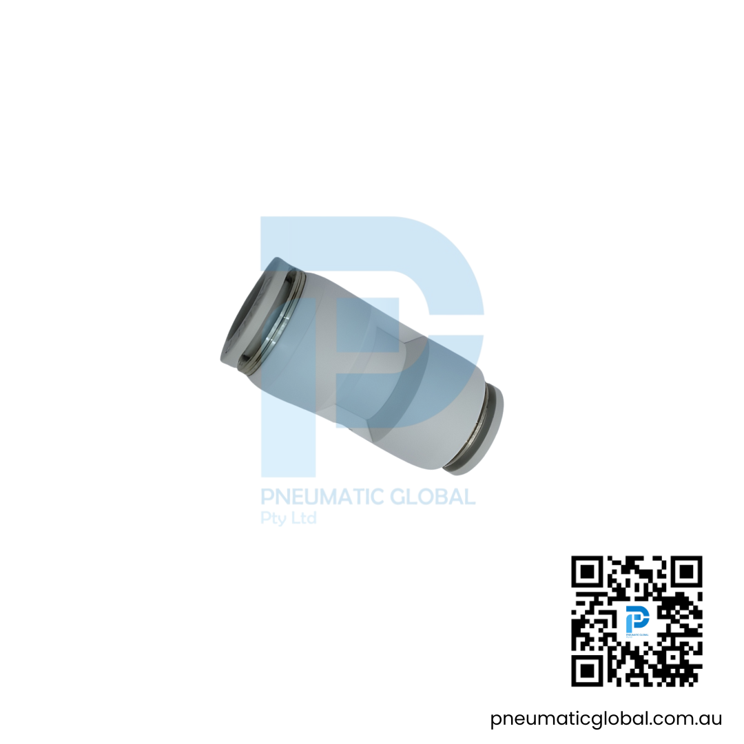 Reducer Straight Connector PG12-10 White Fitting - Image 4