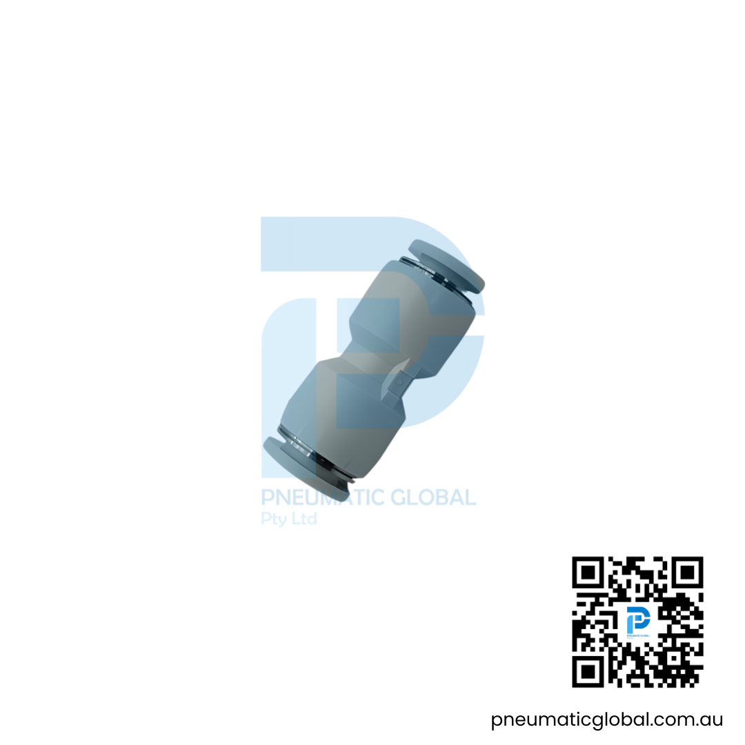 Reducer Straight Push-In Connector PG08-06 White Fitting - Image 3