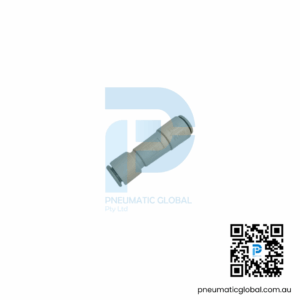 Self-Sealing Non-Return Connector AKH-08 White Fitting Pneumaticglobal.com.au
