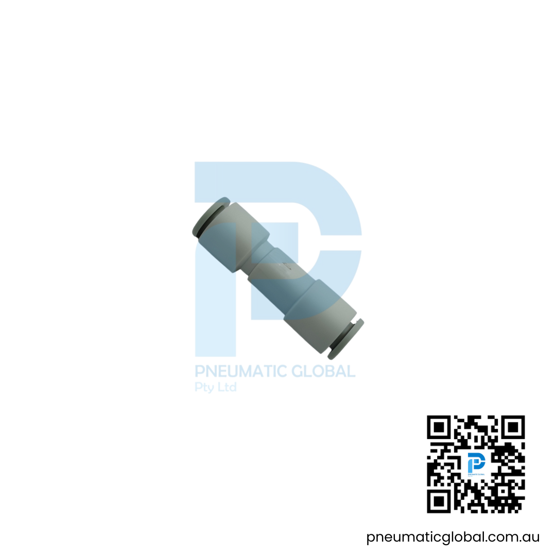 Self-Sealing Non-Return Connector AKH-06 White Fitting - Image 2