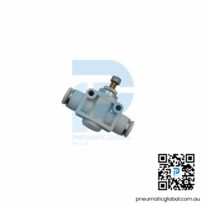 Air Flow Speed Controller PA-08 White Fitting Pneumaticglobal.com.au