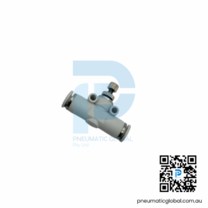 Air Flow Speed Controller PA-04 White Fitting pneumaticglobal.com.au