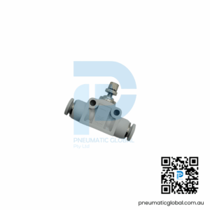 Air Flow Speed Controller PA-04 White Fitting Pneumaticglobal.com.au