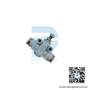 Air Flow Speed Controller PA-06 White Fitting Pneumaticglobal.com.au